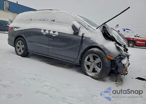 2018 Honda Odyssey Exl из США, поврежденный, VIN 5FNRL6H76JB044591